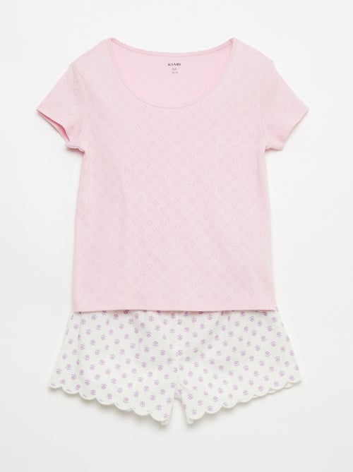 Completo pigiama in cotone - Kiabi