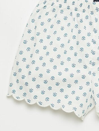 Completo pigiama in cotone