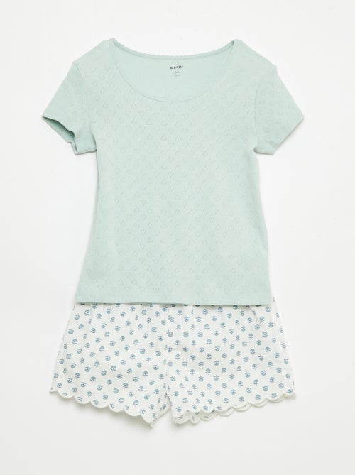 Completo pigiama in cotone - Kiabi