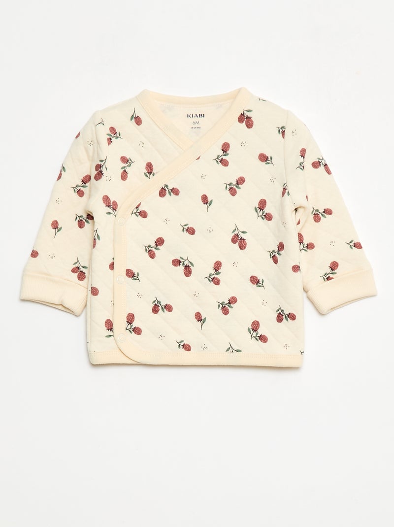 Completo pigiama in jersey di cotone Bianco - Kiabi