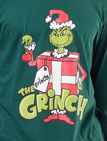 Completo pigiama in jersey 'The Grinch'