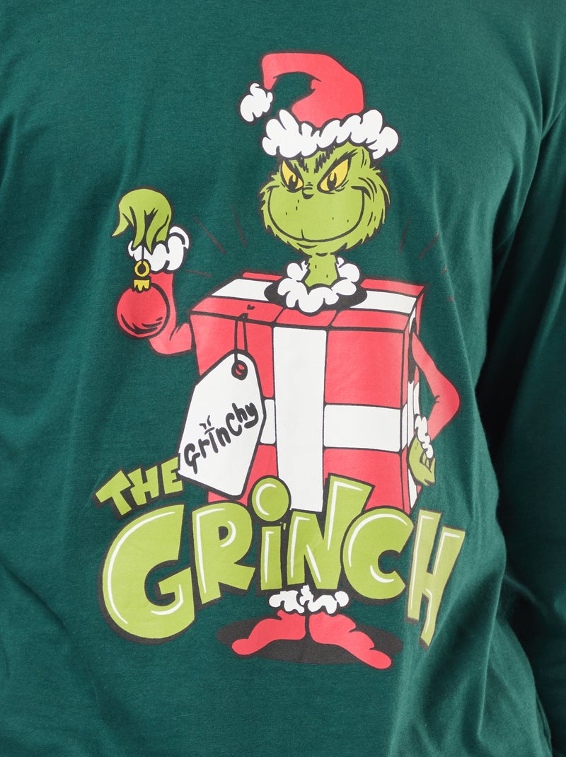 Completo pigiama in jersey 'The Grinch' Verde - Kiabi