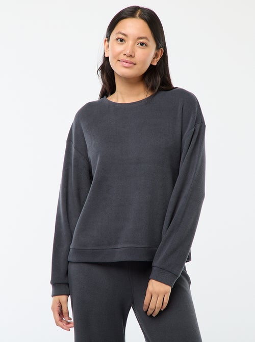 Completo pigiama in jersey tinta unita - Kiabi