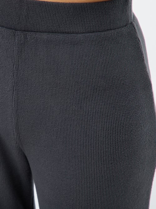 Completo pigiama in jersey tinta unita - Kiabi