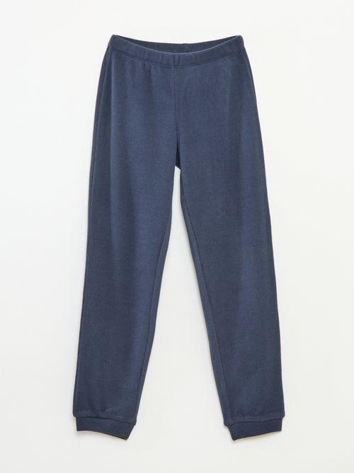 Completo pigiama in jersey tinta unita - Kiabi