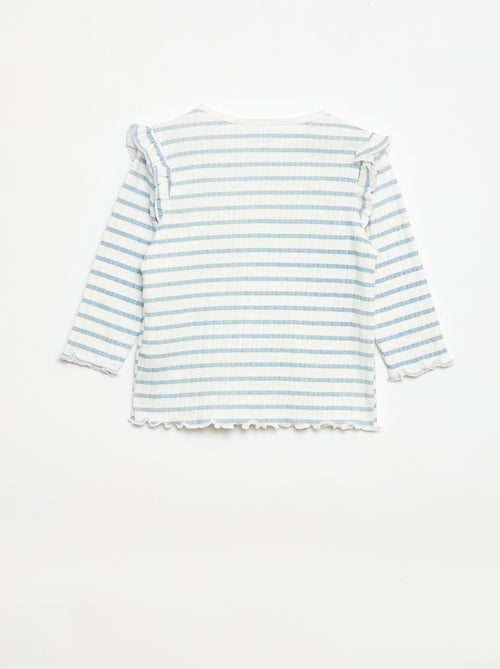 Completo pigiama in maglia a nido d'ape - 2 pezzi - Kiabi