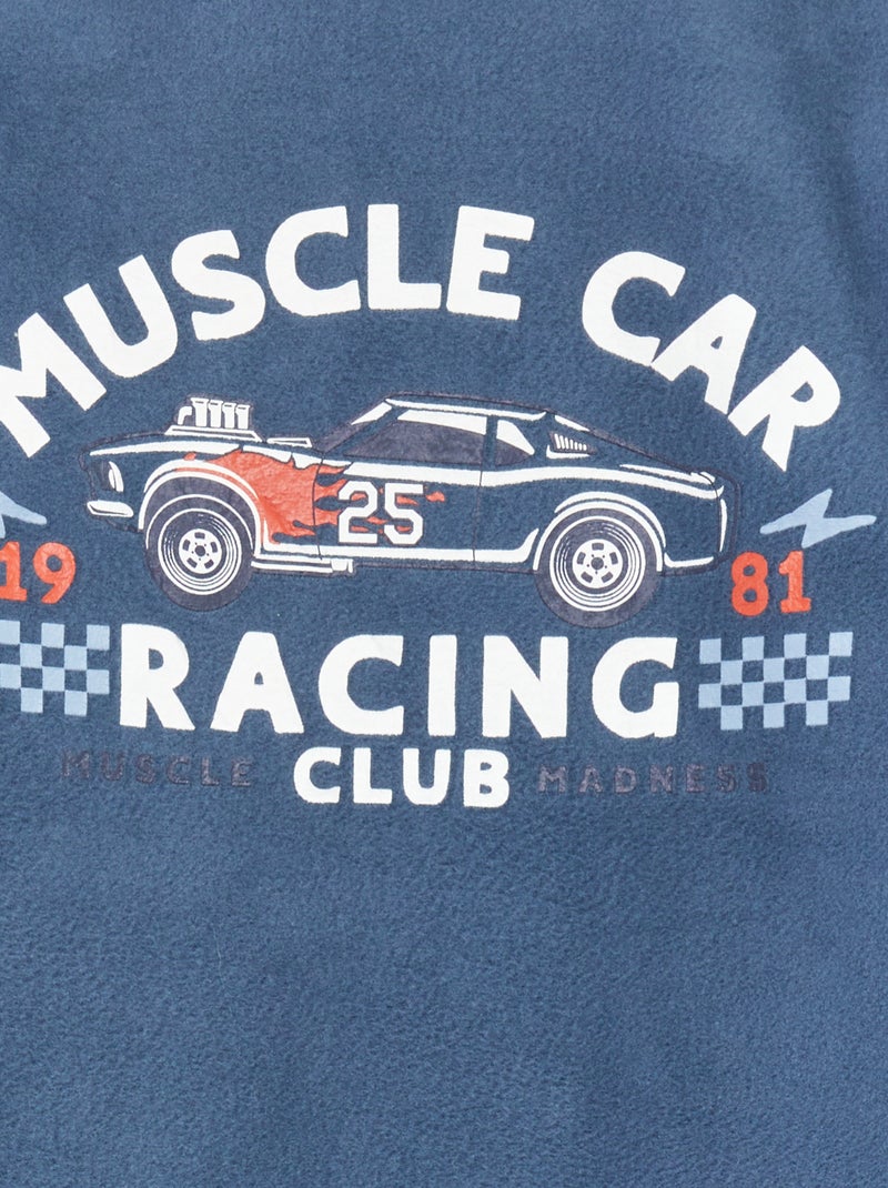 Completo pigiama in pile - 2 pezzi BLU - Kiabi