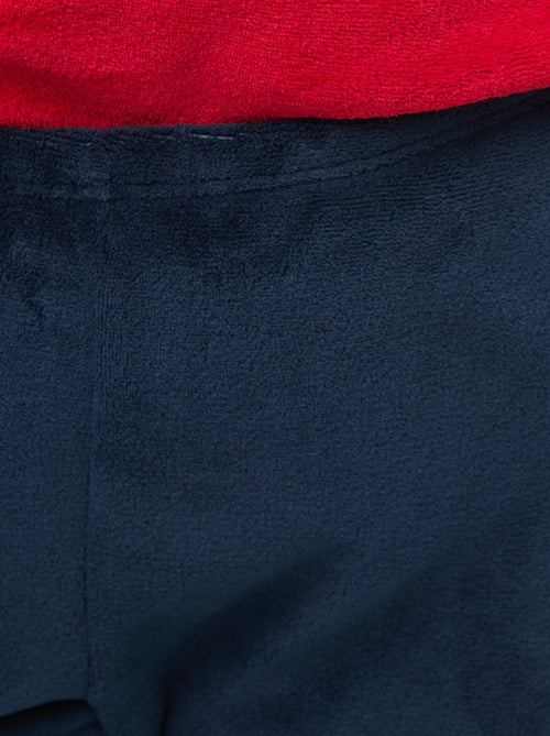 Completo pigiama in pile - 2 pezzi - Kiabi