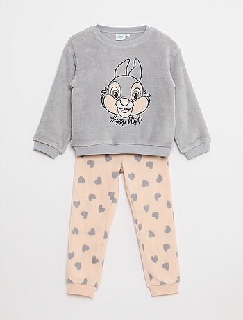 Completo pigiama in pile 'Bambi' 'Disney'