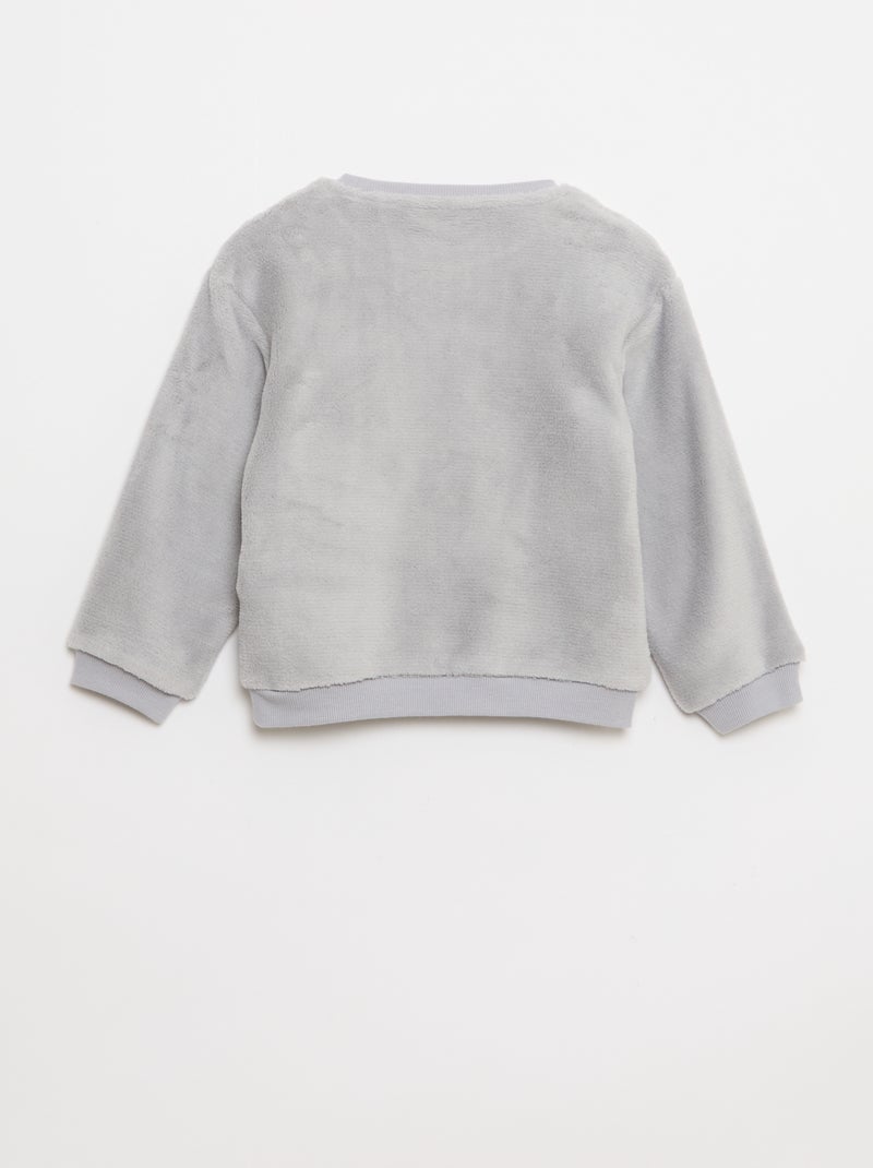 Completo pigiama in pile 'Bambi' 'Disney' Grigio - Kiabi