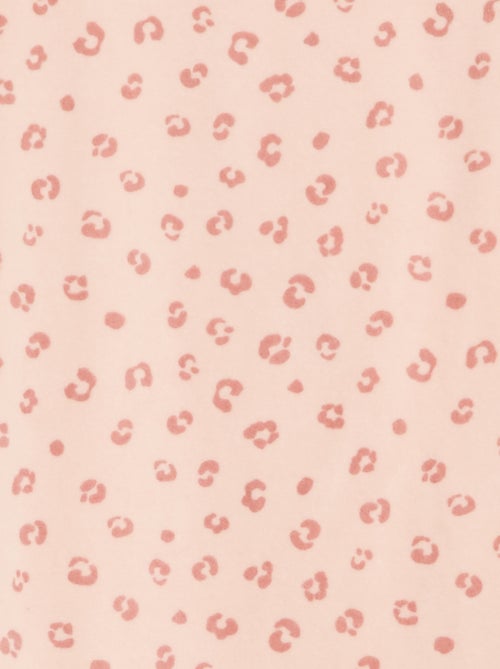 Completo pigiama in pile felpa + pantaloni - 2 pezzi - Kiabi