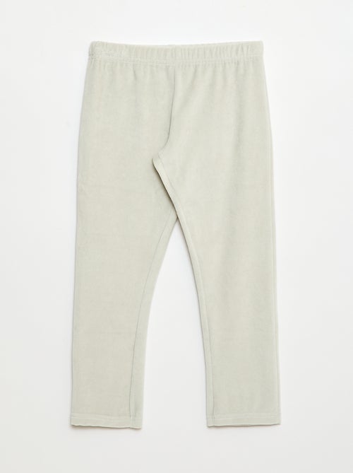 Completo pigiama in pile natalizio t-shirt + pantaloni - 2 pezzi - Kiabi