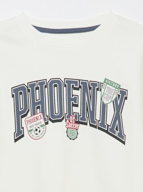 Completo pigiama in popeline - 2 pezzi - Kiabi