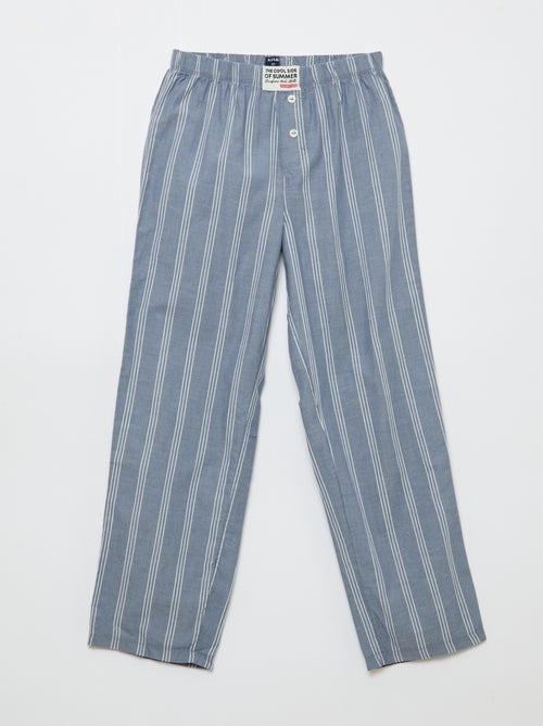 Completo pigiama in popeline - 2 pezzi - Kiabi