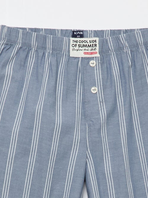 Completo pigiama in popeline - 2 pezzi - Kiabi