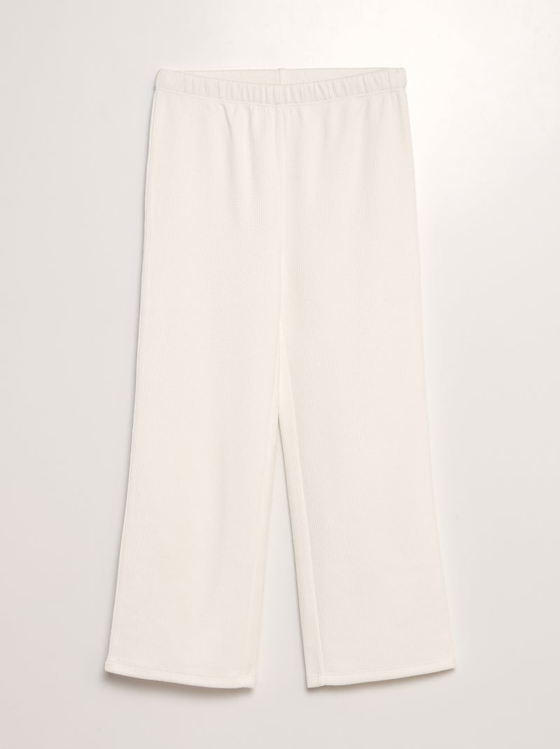 Completo pigiama in velluto - 2 pezzi NERO - Kiabi