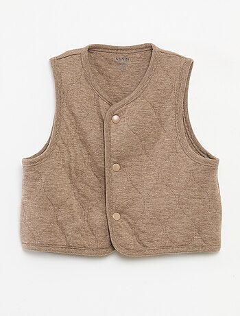 Completo pigiama in velluto + gilet interlock in cotone