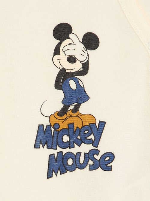 Completo pigiama in velluto "Mickey Mouse" - 2 pezzi - Kiabi