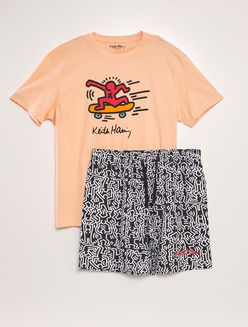 Completo pigiama 'Keith Haring' - 2 pezzi - Kiabi