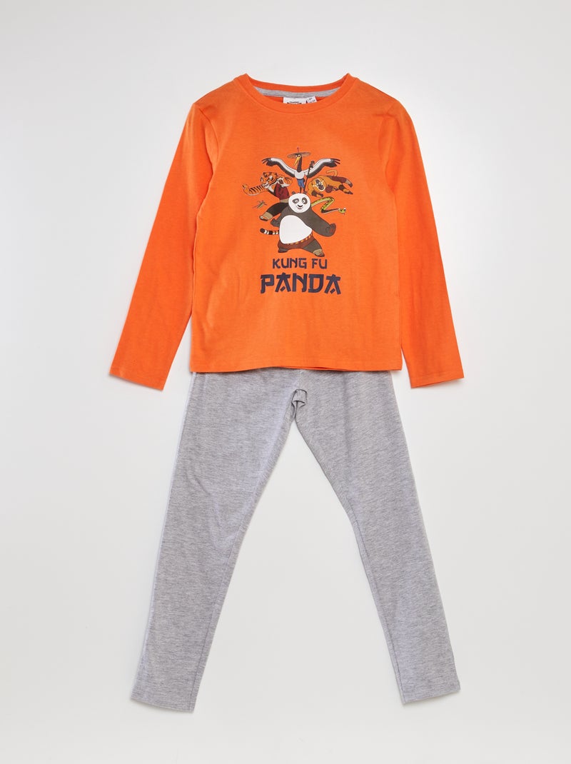 Completo pigiama 'Kung-fu Panda' 'DreamWorks Animation' - 2 pezzi ARANCIONE - Kiabi