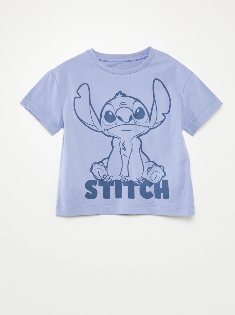 Completo pigiama long 'Stitch' ''Disney'' - 2 pezzi BLU - Kiabi