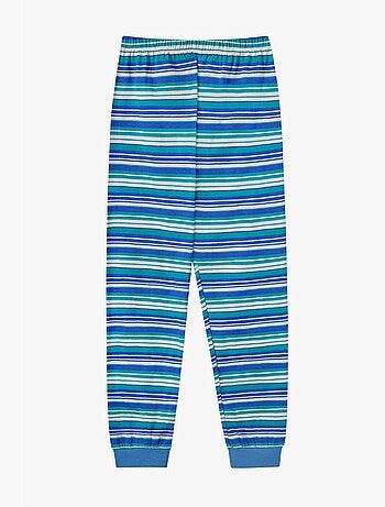 Completo pigiama lovers a righe per bambino a maniche lunghe penti