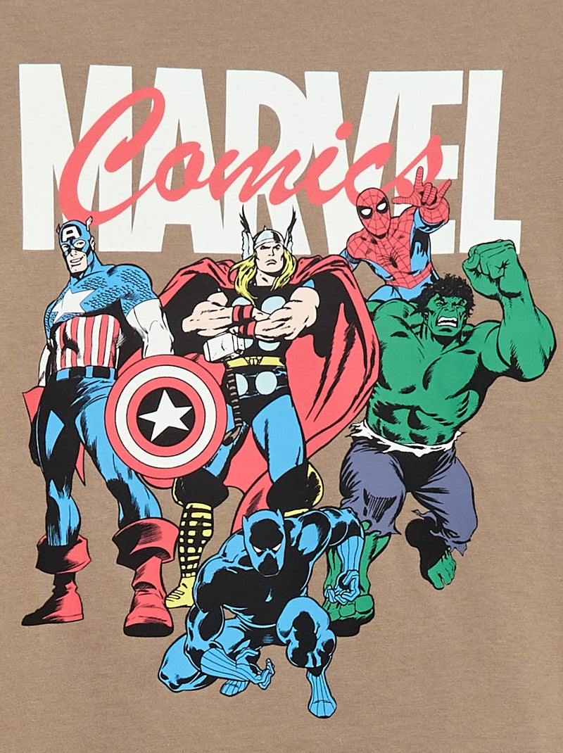 Completo pigiama lungo 'Avengers' 'Marvel' - 2 pezzi Beige - Kiabi