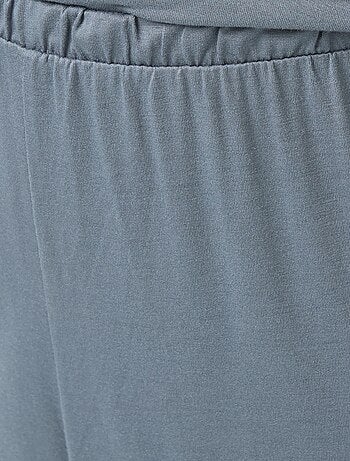 Pigiama lungo completo camicia + pantaloni - 2 pezzi