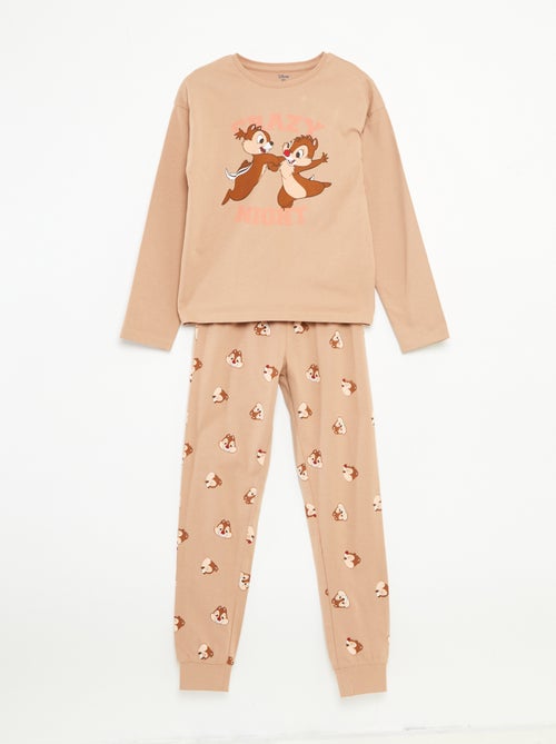 Completo pigiama lungo 'Disney' t-shirt + pantaloni - 2 pezzi - Kiabi