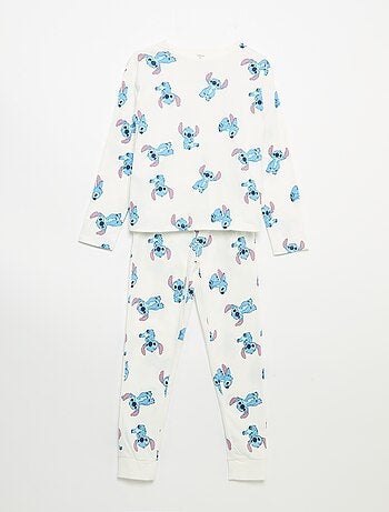 Pigiama lungo \'Disney\' con maglietta a maniche lunghe e pantaloni - 2 pezzi