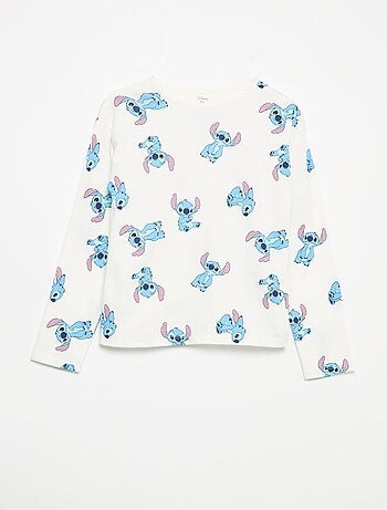 Pigiama lungo \'Disney\' con maglietta a maniche lunghe e pantaloni - 2 pezzi