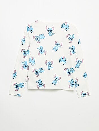 Pigiama lungo \'Disney\' con maglietta a maniche lunghe e pantaloni - 2 pezzi