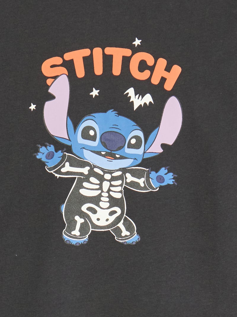 Completo pigiama lungo 'Disney' t-shirt + pantaloni - 2 pezzi Nero - Kiabi