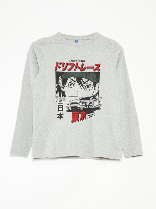 Completo pigiama lungo fantasia - 2 pezzi - Kiabi