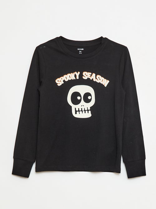 Completo pigiama lungo 'Halloween' - 2 pezzi - Kiabi