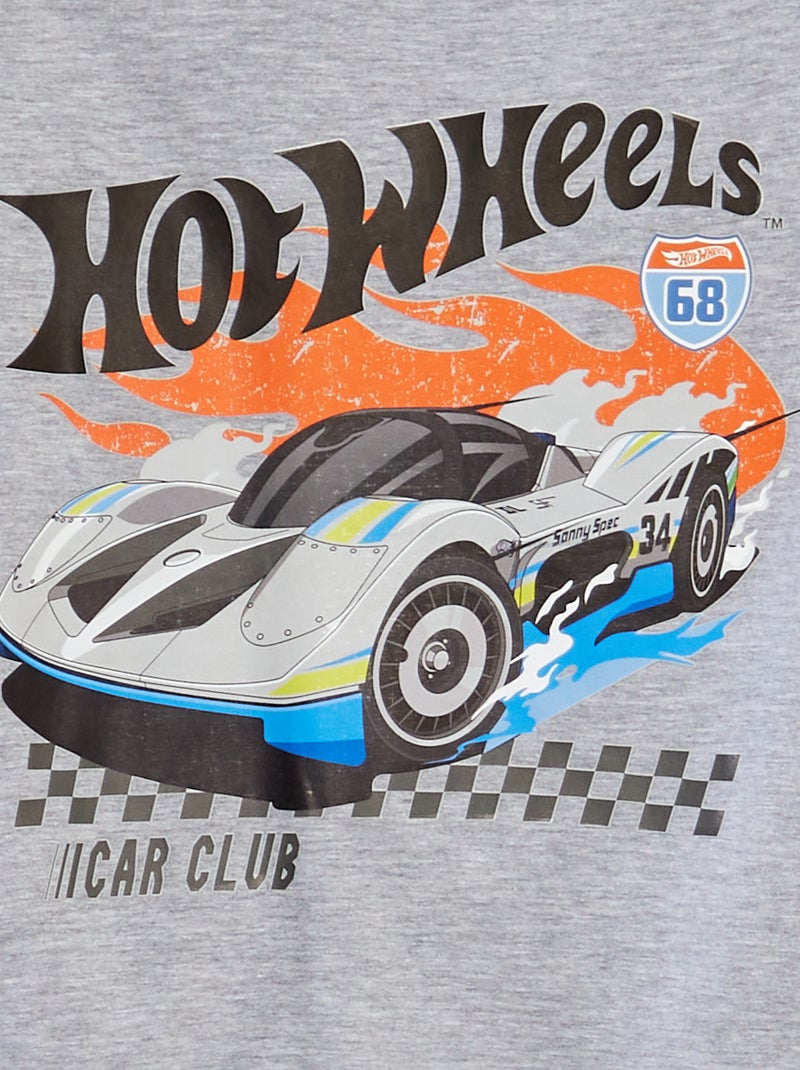 Completo pigiama lungo 'Hot Wheels' t-shirt + pantaloni - 2 pezzi BLU - Kiabi