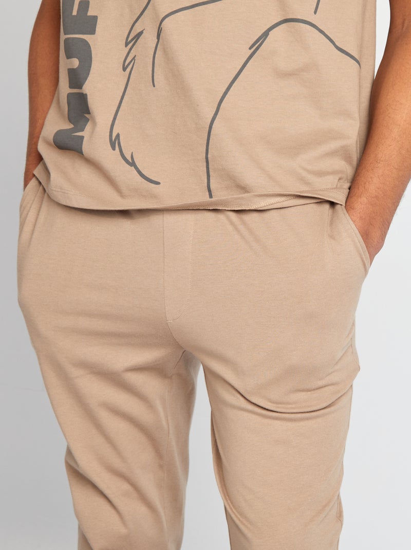 Completo pigiama lungo 'Il Re Leone' 'Disney' - 2 pezzi BEIGE - Kiabi