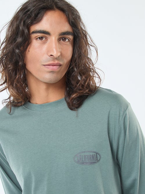 Completo pigiama lungo in jersey t-shirt + pantaloni - 2 pezzi - Kiabi