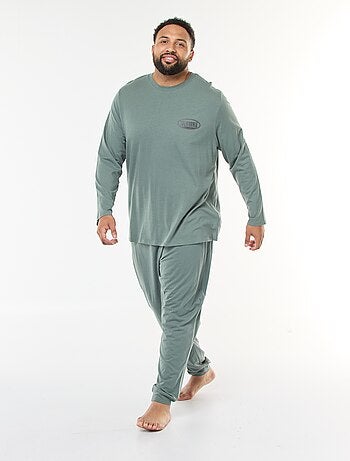 Completo pigiama lungo in jersey t-shirt + pantaloni - 2 pezzi