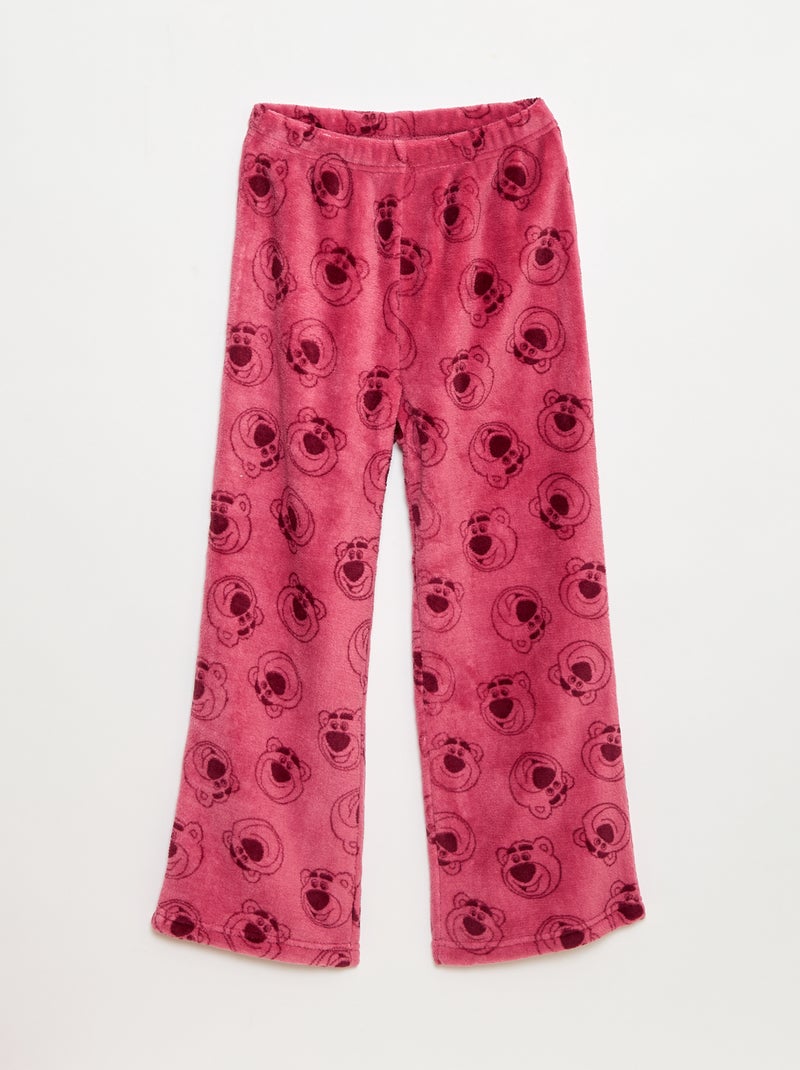 Completo pigiama lungo in pile 'Stitch' 'Disney' - 2 pezzi Rosa - Kiabi