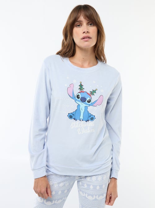 Completo pigiama lungo in velluto 'Pampan' 'Disney' - 2 pezzi - Kiabi