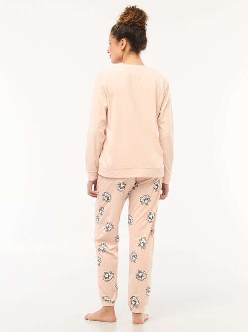 Completo pigiama lungo in velluto 'Pampan' 'Disney' - 2 pezzi - Kiabi