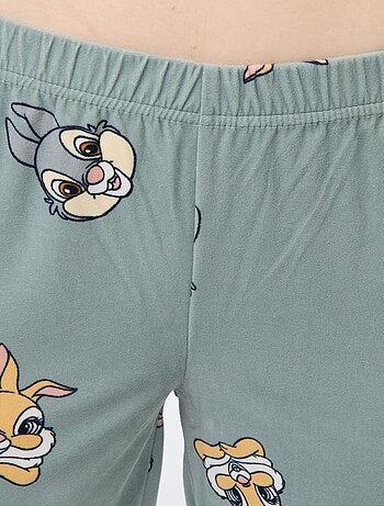 Completo pigiama lungo in velluto 'Stitch' 'Disney' - 2 pezzi