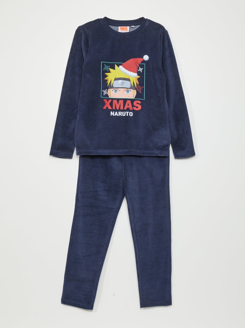 Completo pigiama lungo 'Naruto' - 2 pezzi BLU - Kiabi
