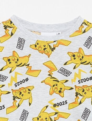 Completo pigiama lungo "Pikachu" "Pokémon" - 2 pezzi