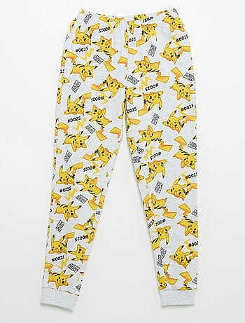 Completo pigiama lungo "Pikachu" "Pokémon" - 2 pezzi