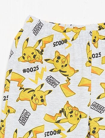 Completo pigiama lungo "Pikachu" "Pokémon" - 2 pezzi