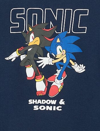 Completo pigiama lungo "Sonic" - 2 pezzi