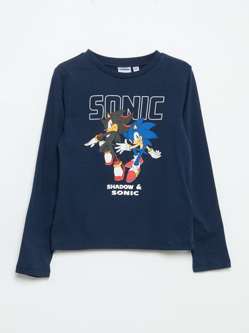 Completo pigiama lungo "Sonic" - 2 pezzi - Kiabi Completo pigiama lungo "Sonic" - 2 pezzi - Kiabi