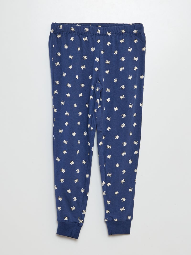 Completo pigiama lungo 'Spider Man' - 2 pezzi BLU - Kiabi